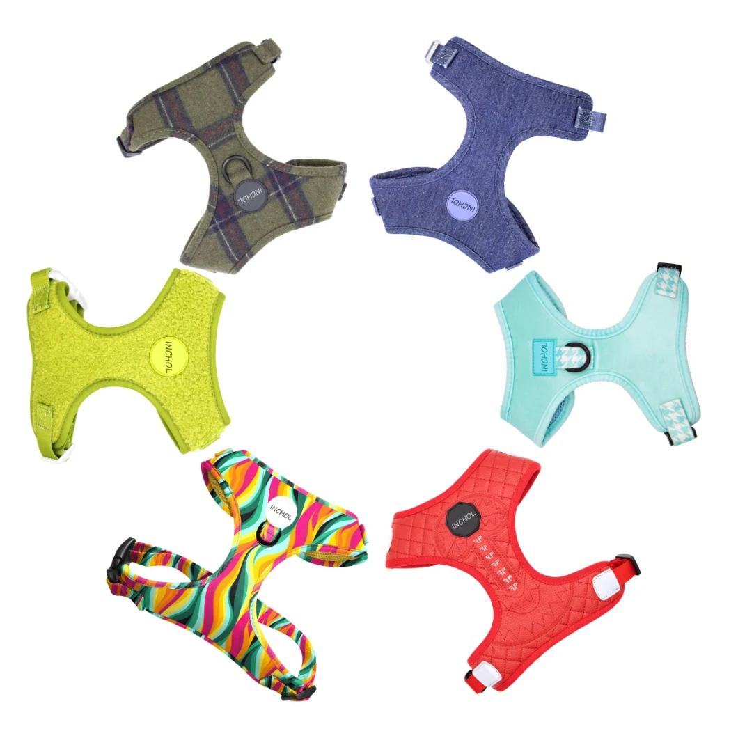 Factory Direct Sale Customize Adjustable Dog Harness Pet Accessories