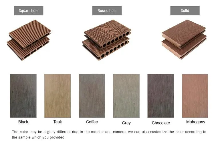 Wood Plastic Composite WPC Wall Panel Board Flooring Decking